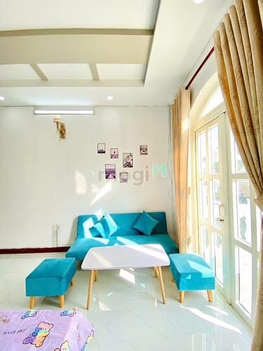 Modern Studio with Air Conditioning and Balcony View