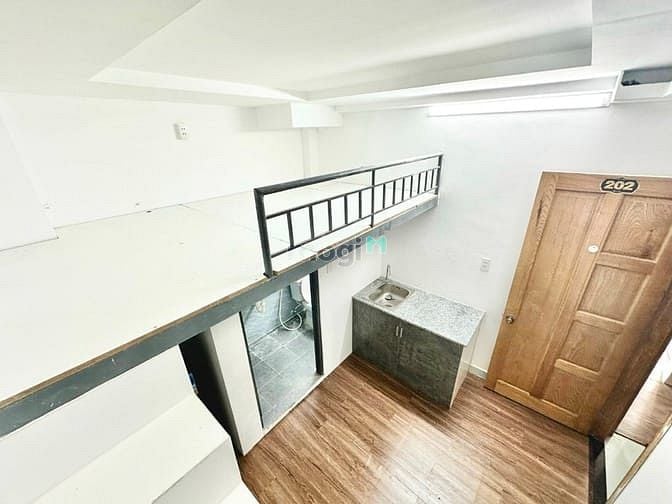 Modern Studio with Loft Bed and Air Conditioning