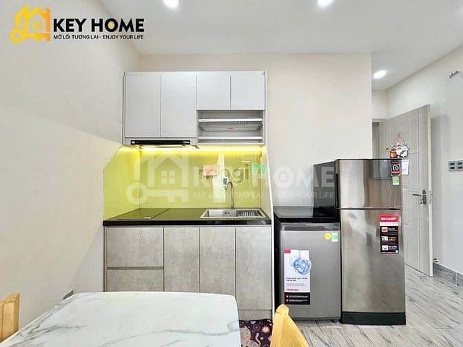 Modern Studio with Balcony Near Shopping Mall
