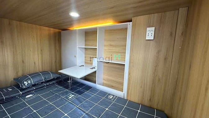 Modern Sleepbox Room with AC and Laundry