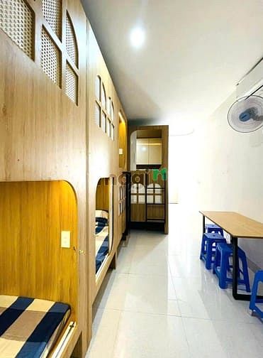 Modern Capsule Room with Personal Workspace and Bathroom