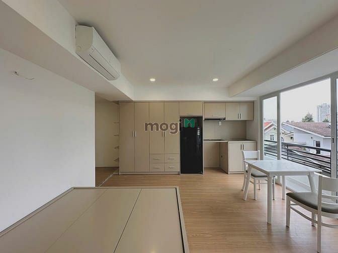 High-End Furnished Studio Apartment with Balcony and City View