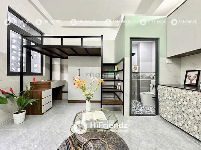 Modern Loft-Style Apartment with Open Space and Balcony near Tan Phu District