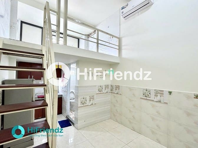 Fully Furnished Loft-Style Room with Mezzanine near Tan Hoa Canal
