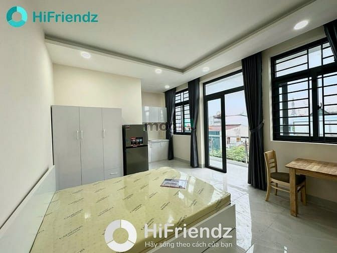 1-Bedroom Serviced Apartment with Balcony near Nhieu Loc Canal