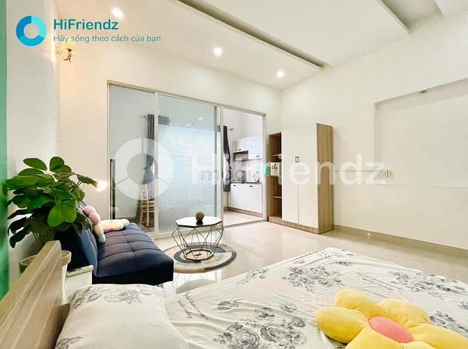 1-Bedroom Serviced Apartment with Separate Kitchen in Tan Phu District