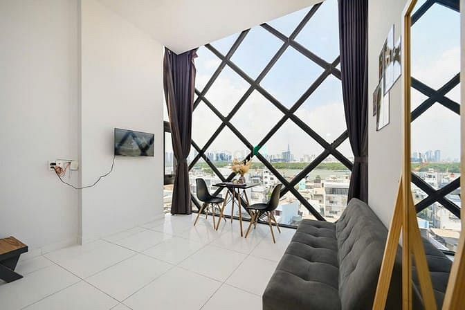 Modern Mini Apartment with Panoramic Windows District 7
