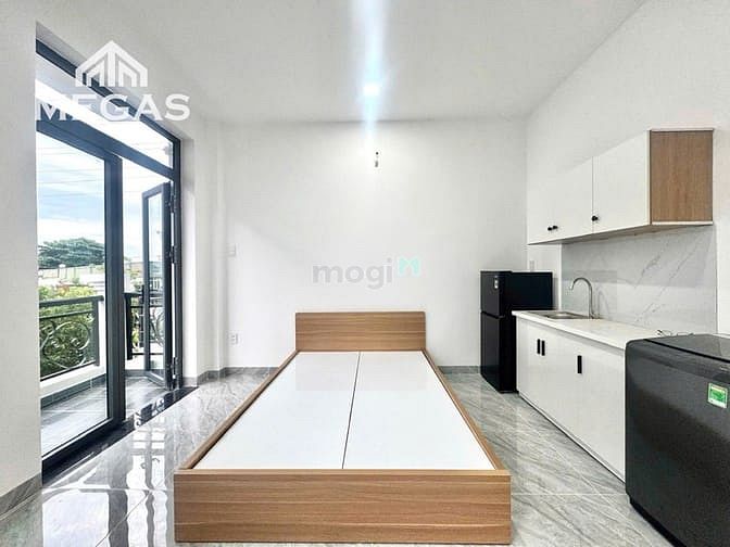 Studio Apartment with Balcony, Fully Furnished Near Multiple Locations