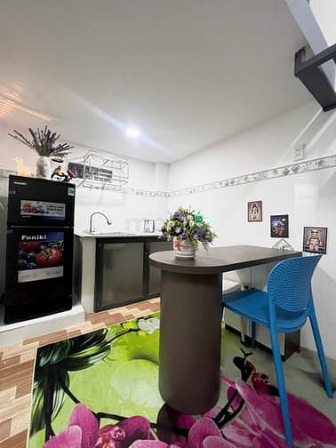 Modern Loft-Style Room with Mezzanine, Fully Furnished