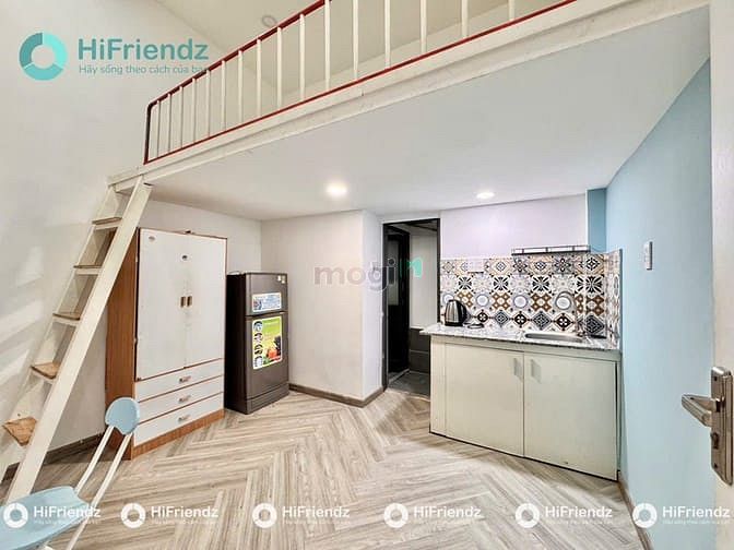 Compact Loft-Style Studio with Mezzanine
