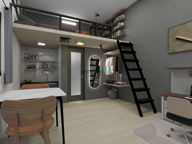 Modern Duplex Studio with Full Furniture in Go Vap