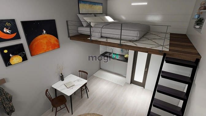 Modern Duplex Studio with Full Furniture in Go Vap