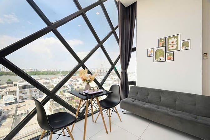 Modern Mini Apartment with Panoramic Windows District 7