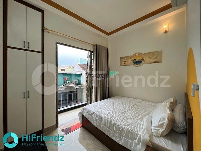 Studio Apartment with Balcony in District 1, Ho Chi Minh City