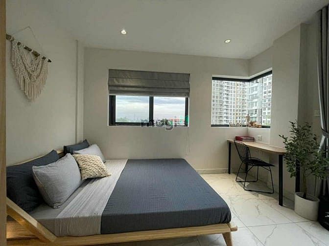Studio Apartment with Balcony in District 2, Modern Design