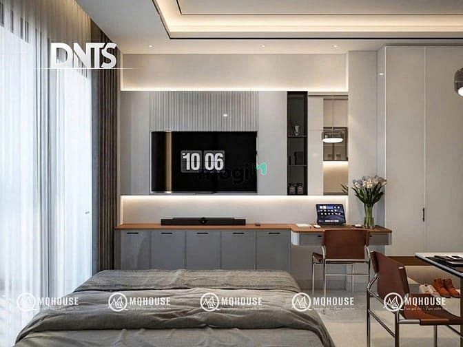 Compact Studio Apartment near Rach Ong Market