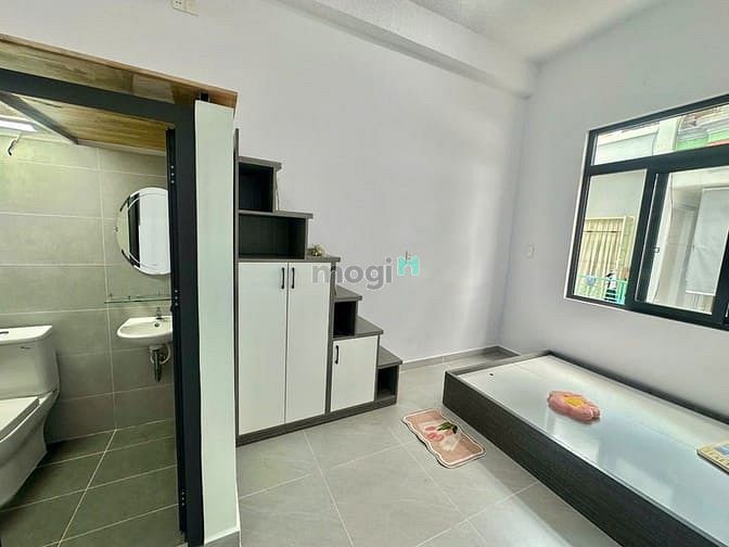 CHDV near Luy Ban Bich, room with loft, window, 1 bedroom