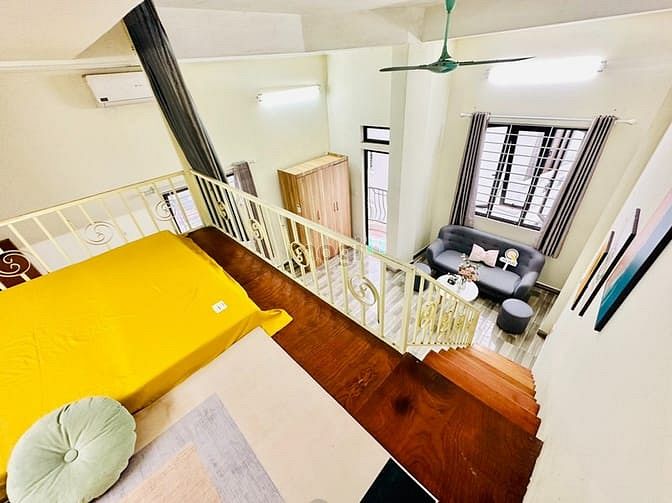 Fully Furnished Room with Window near Ecogreen, Nguyen Xien Road