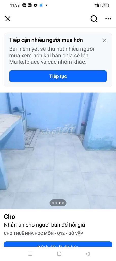 4x13m House Near Market and Hospital