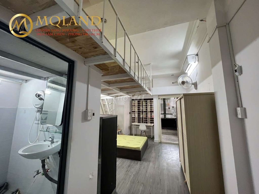 Modern Studio Apartment with Loft Design