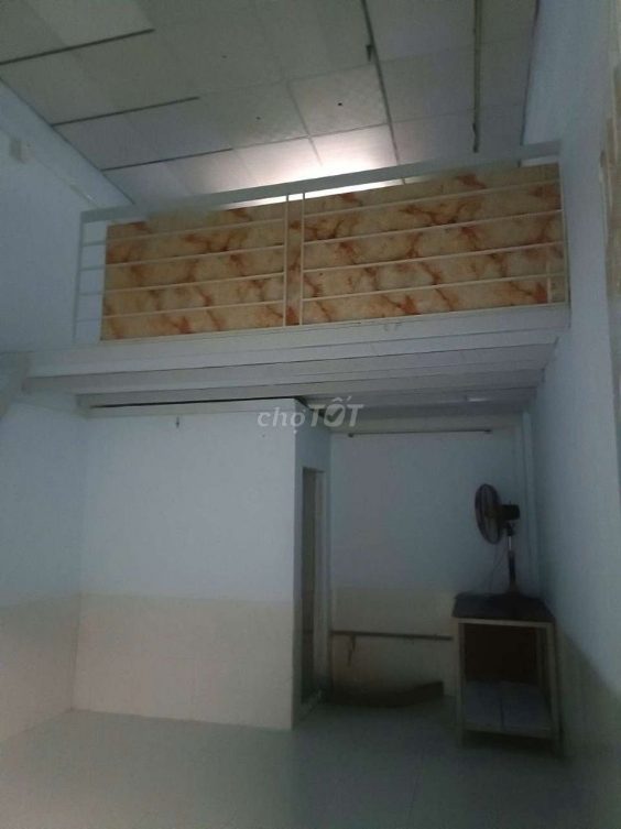 Compact Loft-Style Room with Mezzanine in Narrow Alley