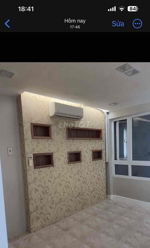 Clean Modern Room with Security and AC
