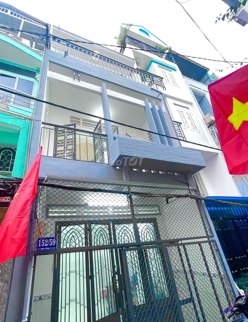 Modern 3-Story House in District 3, HCMC