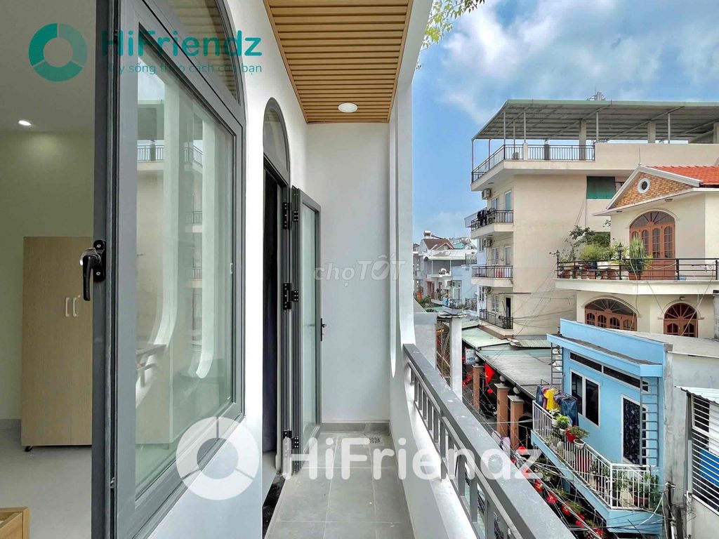 Modern Furnished Studio with Balcony and City Views