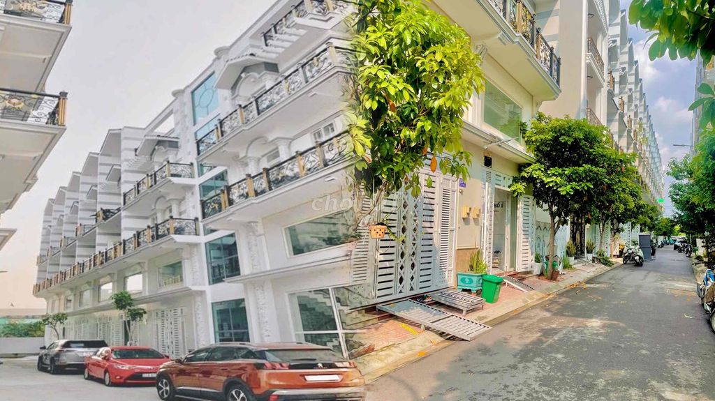 Modern 4BR Townhouse with Security in Binh Tan