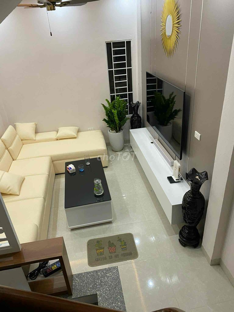 Modern 4-Floor Townhouse with Garden Near Hà Trì