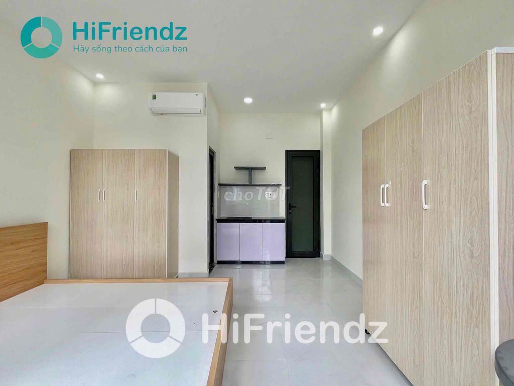 Modern Furnished Studio with Balcony and City Views