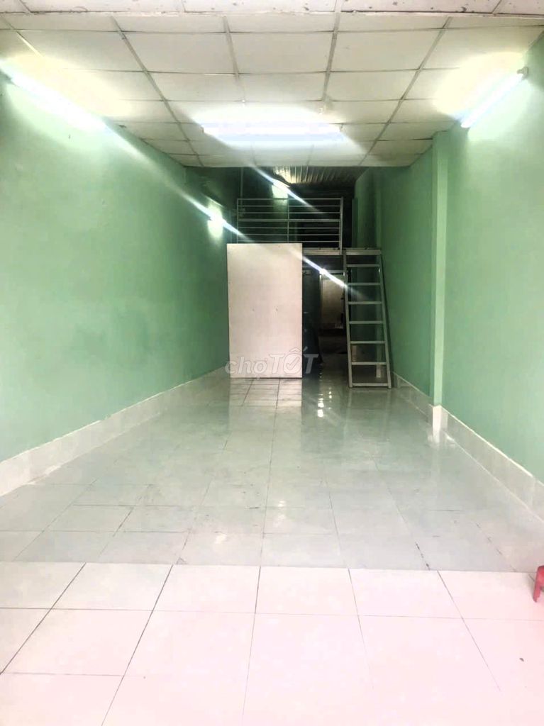 Green Painted Apartment with Large Frontage