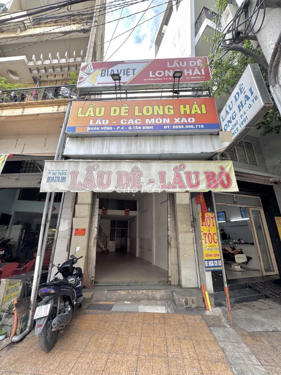 Spacious Commercial Space on Xuân Hồng Street, Tân Bình District