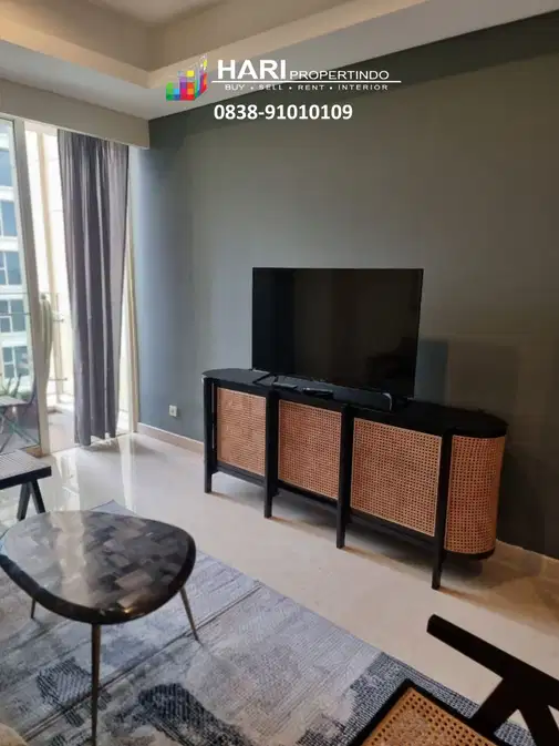 1-комнатная квартира в Pondok Indah Residence - современный минимализм с видом на город
