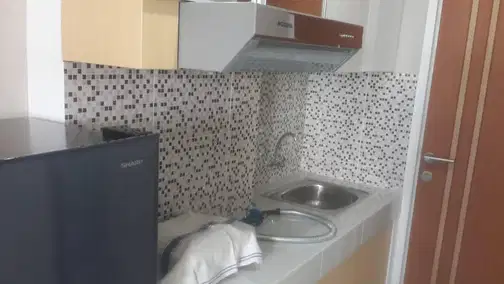 Studio Apartment in Tower A with City/Suramadu View