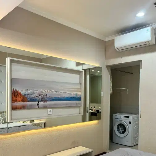 Fully Furnished 1BR Apartment at Royal Mediterania Garden Residence