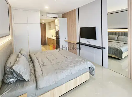 Furnished Studio Apartment in Central Batam Location