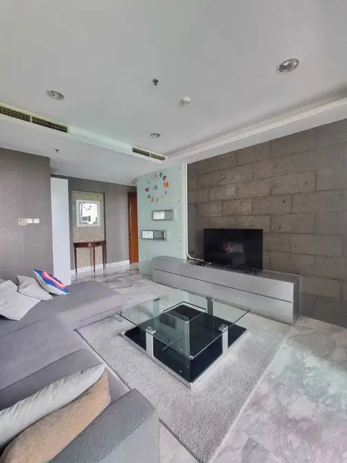 Senayan City Residences-тегі панорамалық көрінісі бар 2 бөлмелі люкс пәтер