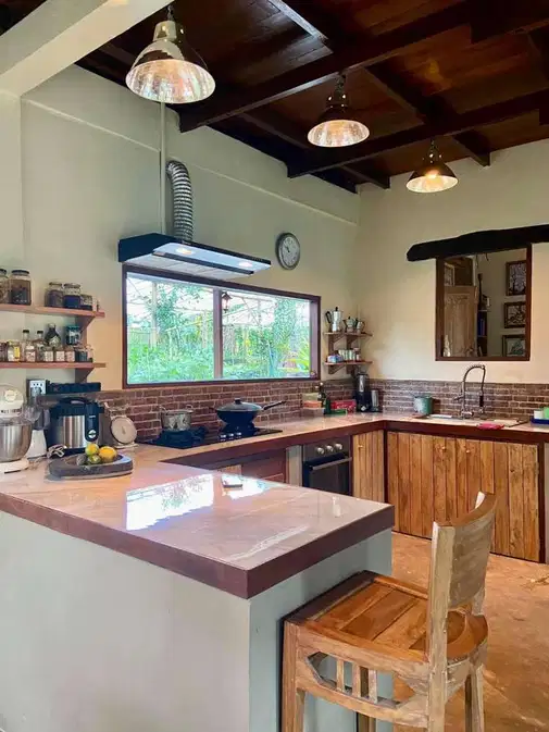 2-Story Modern Villa in Tabanan, Near Bratan Lake with Fruit and Vegetable Garden