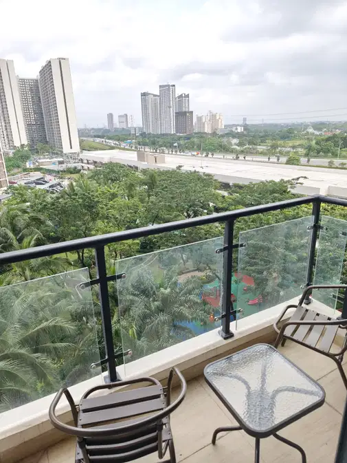 Sky House BSD 3 жатқа бөлмелі пәтері - Толық жабдықталған