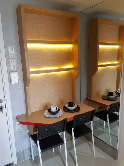 Furnished 1-Bedroom Apartment with Pool View on 8th Floor