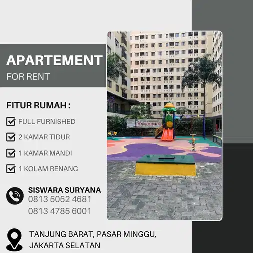 2-х комнатная квартира в Кебагусан Сити, TB Simatupang