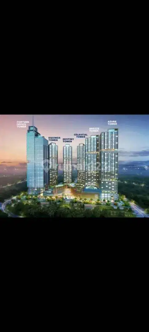 3BR Fully Furnished Apartment in Menara Jakarta, Strategically Located