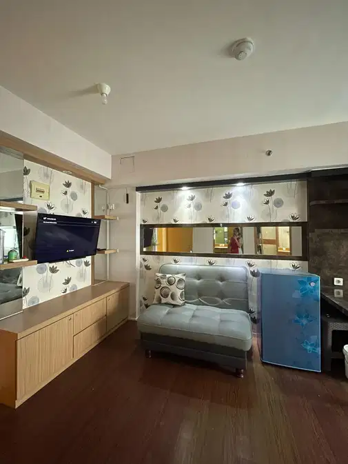 2BR Apartemen Educity Tower Harvard, Furnished with Pool View