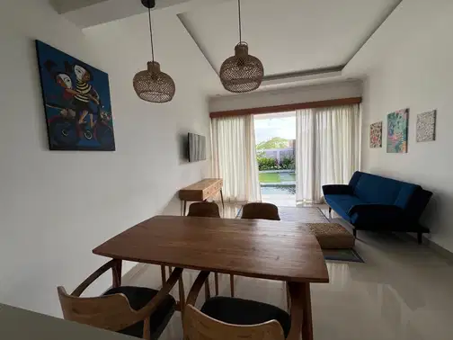 2 Bedroom Villa with Private Pool and Rice Fields View