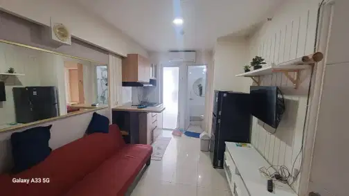 2 бөлмелі жиһаздалған пәтер Bassura City, Alamanda мұнарасында