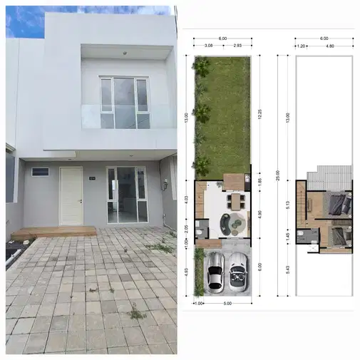 Strategic Location House with 2 Bedrooms and 2 Bathrooms