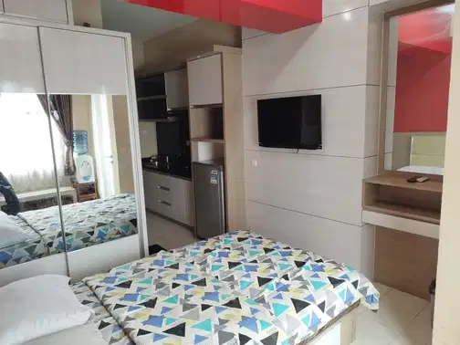 Furnished Studio Apartment with Pool in Jatinangor