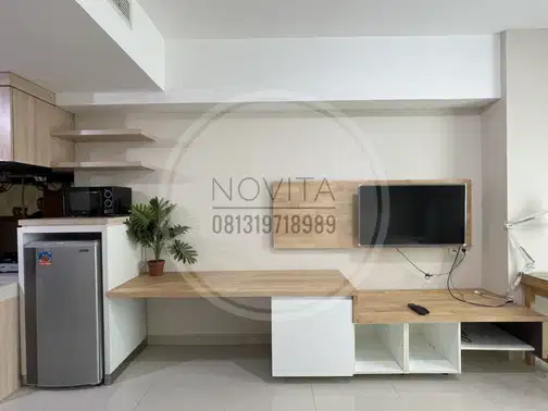 Modern Furnished Studio Apartment with City View