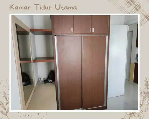 Green Pramuka tower orchid 2br furnish sudah ipl